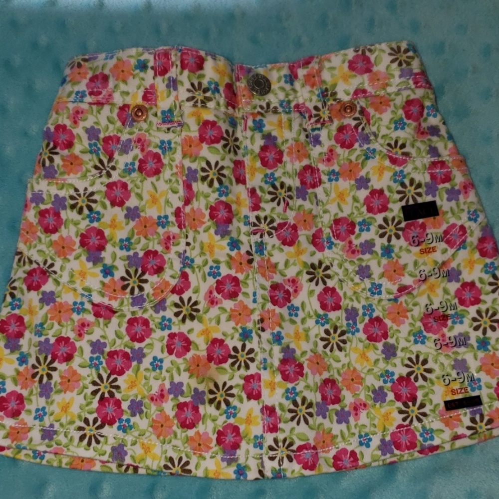 New 6-9Mos girls Floral Skort by Children's Place